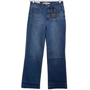 Define Your Inspiration DYI Womens High Rise Wide Leg Light Wash Denim Jeans 29